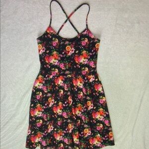 Floral Spaghetti Strap Dress